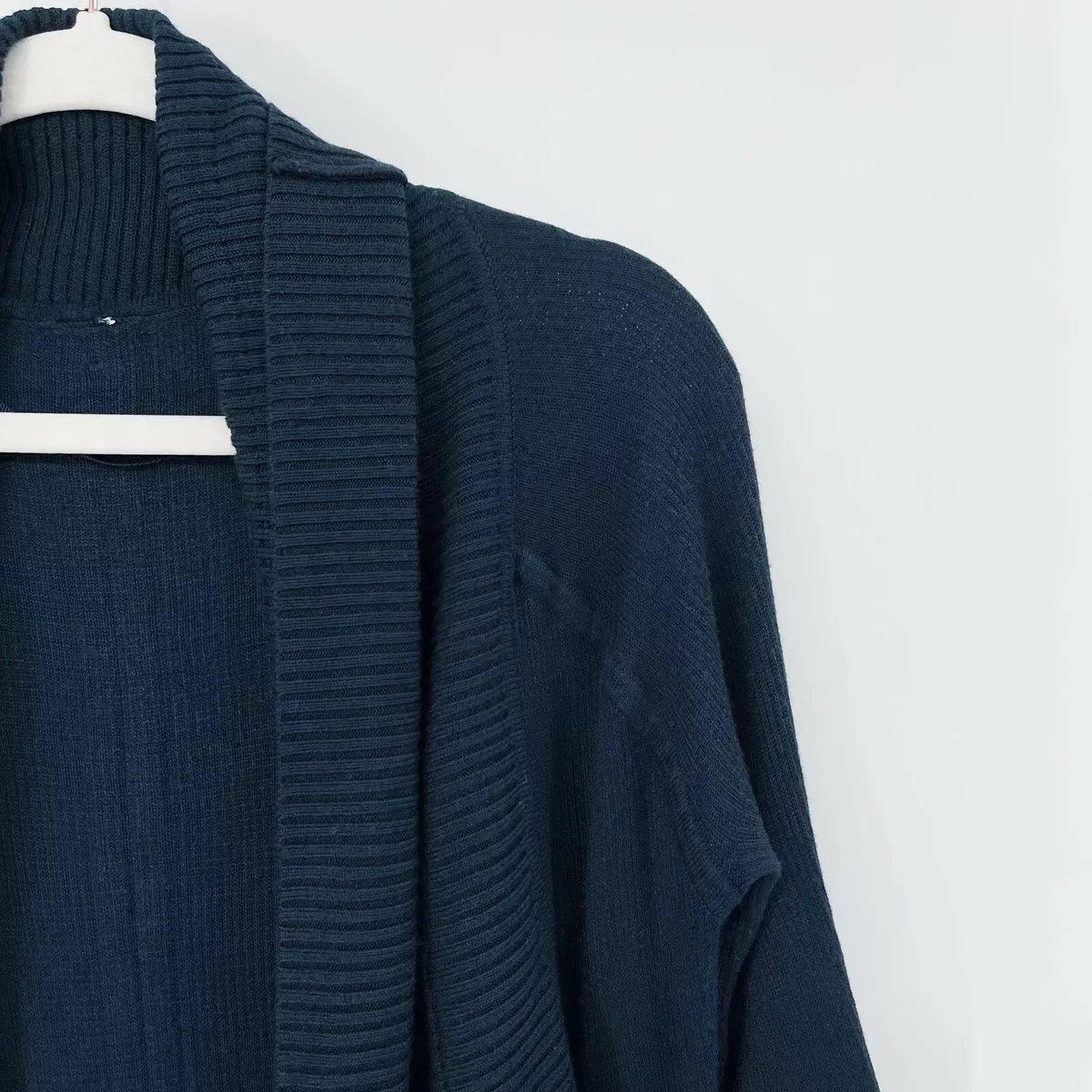 Navy clearance cocoon cardigan