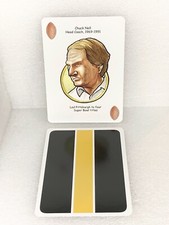 Chuck Noll Pittsburgh Steelers Football Coach Vintage Poker Playing Card - A01
