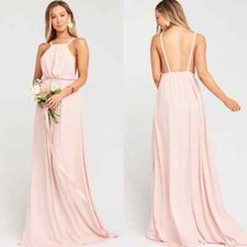 Show Me Your Mumu Amanda Maxi Dress Dusty Blush L