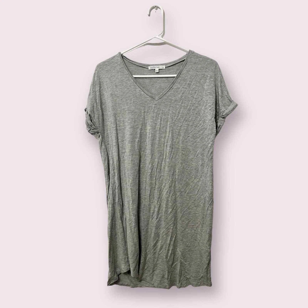 Gray antistar medium t shirt dress eBay