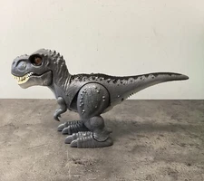 ZURU Robo Alive T-Rex Gray Dinosaur Robotic Walking Roaring 