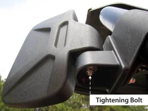 NUEVO KYMCO UXV UTV Espejo Lateral Break-Away Cantidad-2 Resistente a Roturas Negro ENVÍO GRATUITO Foto 4 de 4