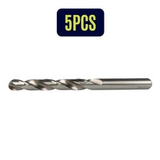 Image of 5x HIGH QUALITY HELLER HSS-G GROUND DRILL BIT 10.5mmx133mm Cuts Hard Steel