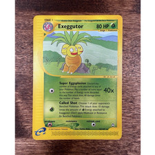 Pokémon Exeggutor 12/147 Aquapolis Rare Regular Stage 1 80 HP English Card 2002 on eBay