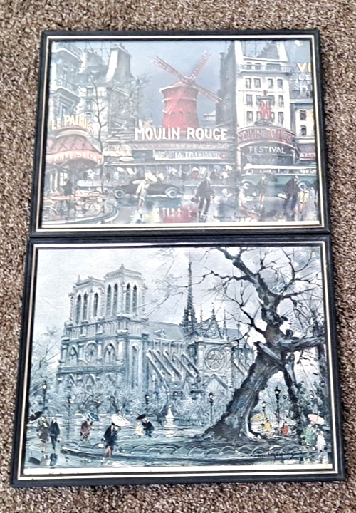 NOTRE DAME CATHEDRAL/MOULIN ROUGE- Paris, France by Maurice