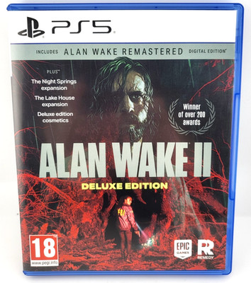 Alan Wake 2 Deluxe Edition - PlayStation 5 Spiel - Ohne Codes