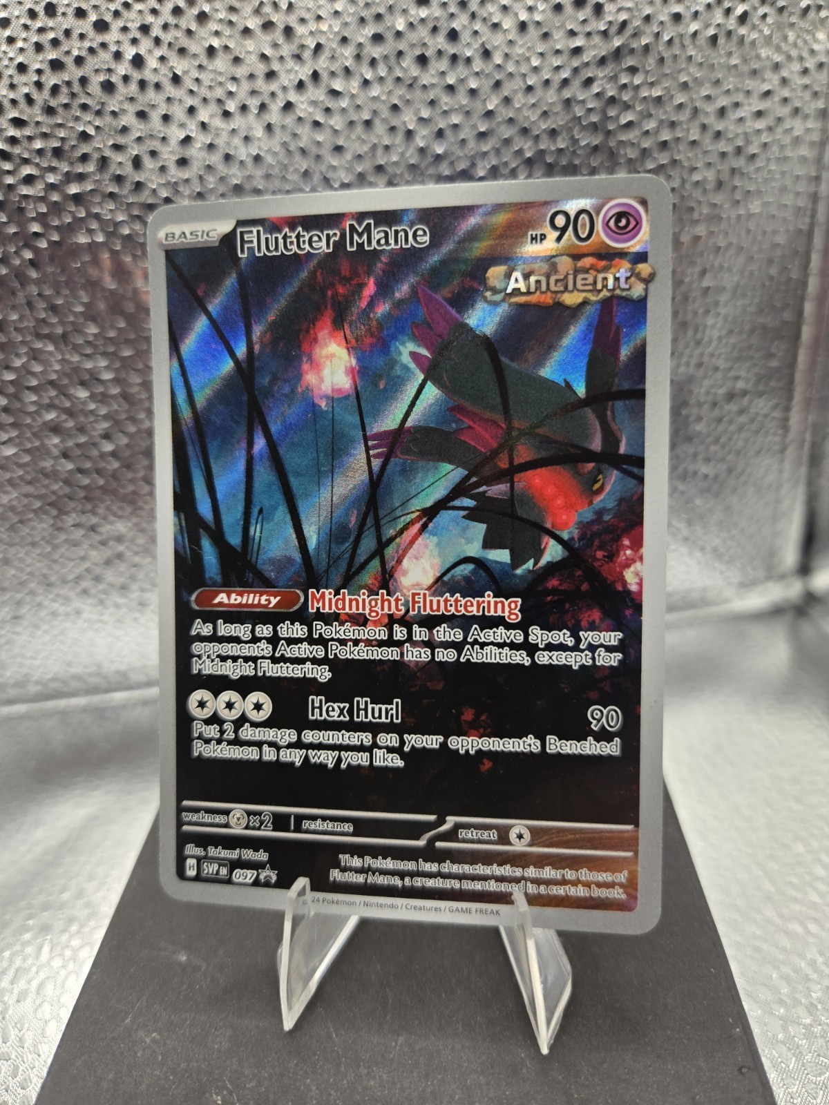 Flutter Mane 097 Sv: Scarlet & Violet Promo Cards Holo