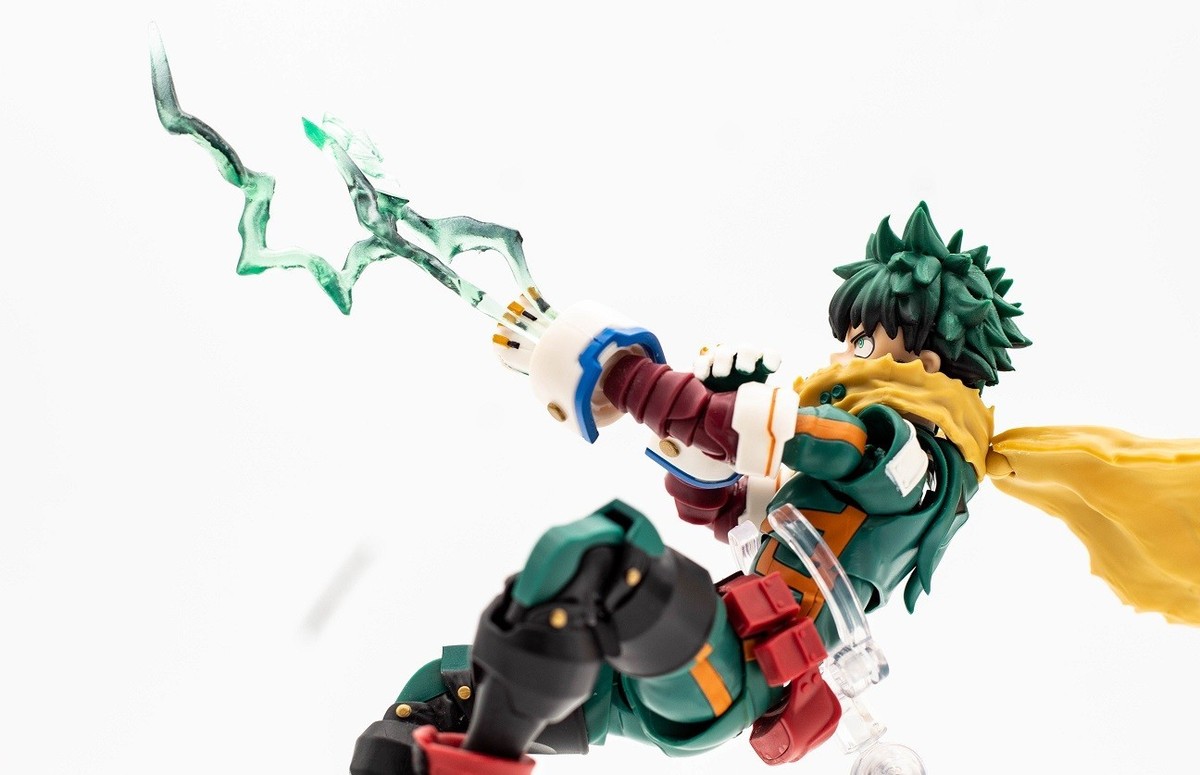 【hero】APIDURA セット SH Figuarts My Hero Academia - Custom Deku Black Whip Effect Set