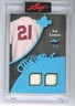 Bob Lemon 2025 Leaf Spectacular When it was Game Used Patch Relic Serial #d 2/5