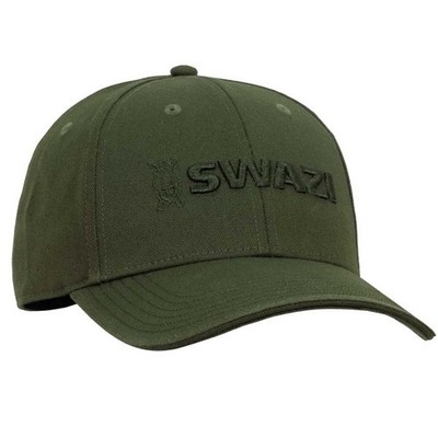 Swazi Legend Cap Hunting Olive Green Peaked Baseballcap One Size