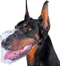 Dog Muzzle, Basket Muzzle for Small Medium Lar Sized Dogs to