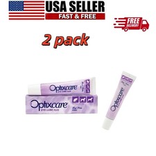 2 pack-Optixcare Eye Lube Plus Hyaluron 20g Purple, Veterinary Ocular Lubricant