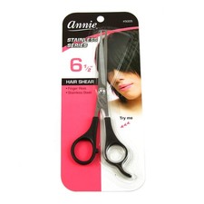 Annie Professional Stainless Steel Hair Cutting Shears   6.5 Inch