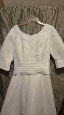 Stunning Wedding Dress/Bridal Gown With Very Long Train Size 18