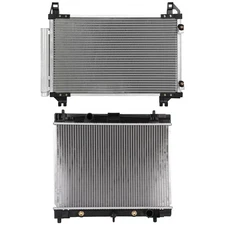 Radiator & AC Condenser Cooling Kit For 2007-2015 Toyota Yaris Hatchback 1.5L