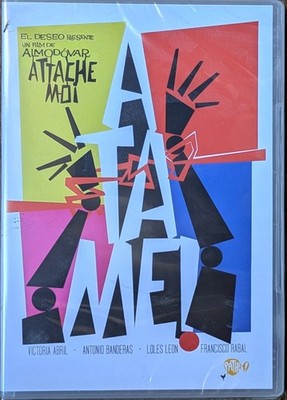 Binde mich fest! (1990) - Pedro Almodóvar - Victoria Abril, Antonio Banderas - DVD
