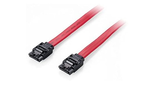 Equip 111902 Flachkabel (SATA 6Gbps gewinkelt mit Clip, 0,50 m) 0,50 Meter - 第 1/1 張圖片