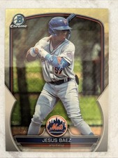Marketplace image: JESUS BAEZ 2023 BOWMAN CHROME DRAFT SUPERFRACTOR 1/1 METS/CARDINALS ROOKIE