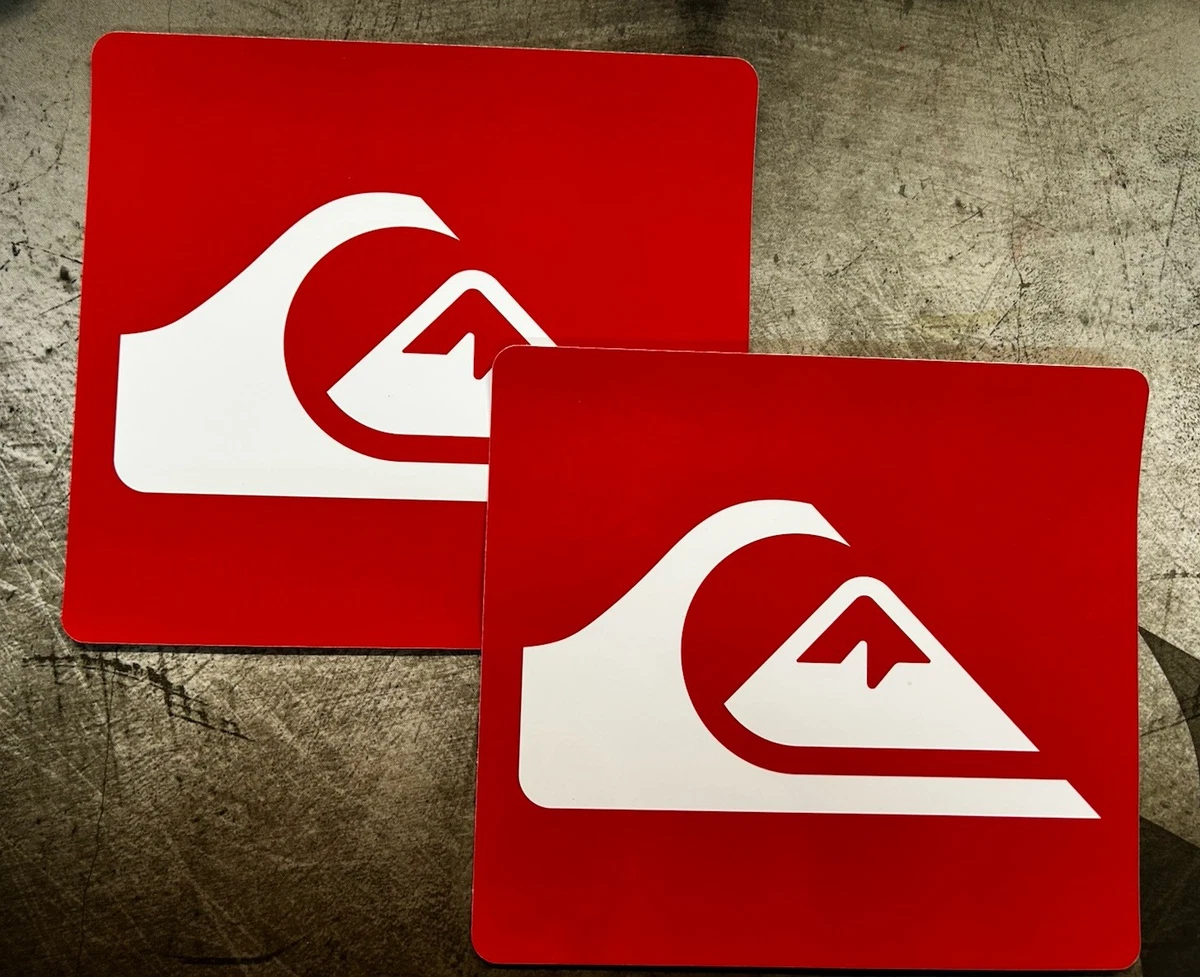 Autocollant Rouge type Quicksilver