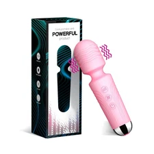 Small Portable Cordless Massager - Memory Module - Wand Vibrating Massagers f...