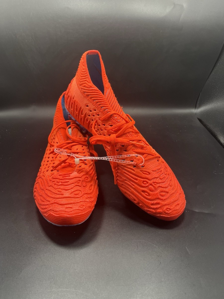 Size 9 - PUMA Future 19.1 Netfit FG AG Red Blast Bleu Azur | eBay