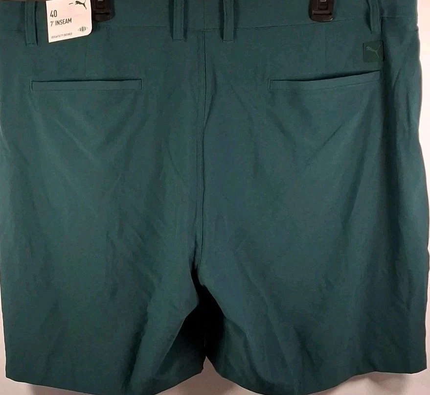 Pantalones Cortos de Golf Puma 101 Sólidos 7" Talla 40, Mirto Oscuro Foto 4 de 4