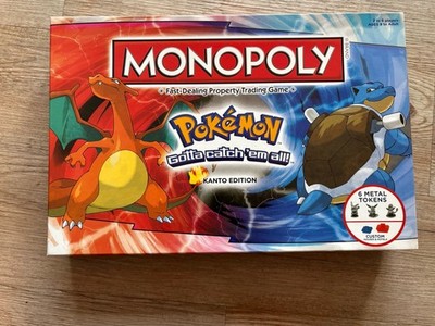 Pokemon 2014 Hasbro Monopoly Kanto Edition vollständig