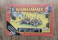 Warhammer Skaven Clanrat Regiment (1999) Sealed OOP NEW Fantasy Plastic