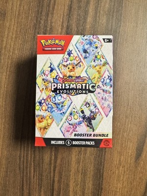 Pokemon TCG - Prismatic Evolutions - Booster Bundle - Brandneu Sealed  