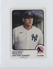 2022 Topps Heritage High Number 1973 Topps Oversized Anthony Rizzo #OB-ARZ 00ht