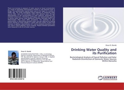 Drinking Water Quality and its Purification Oscar O. Donde
