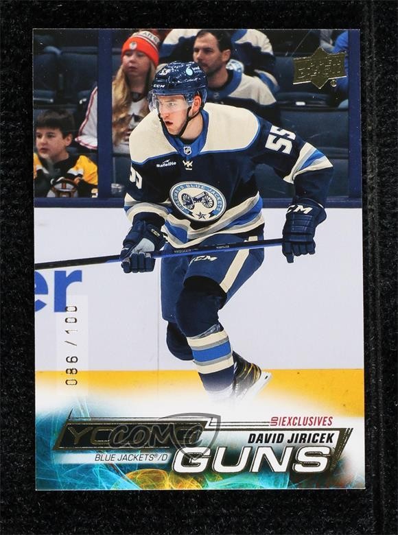 2022 Series 2 Young Guns UD Exclusives 86/100 David Jiricek #472 Rookie RC q2c