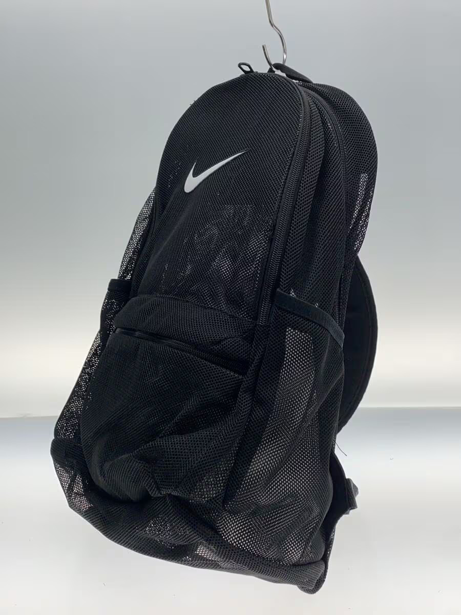 NIKE Backpack Mesh Polyester Black - image 2