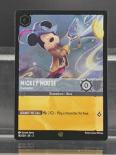 Disney Lorcana Mickey Mouse - Trumpeter 182/204 Into the Inklands Legendary Foil