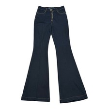 MaxMara Max Co Dark Wash Boot Cut Jeans Size Small
