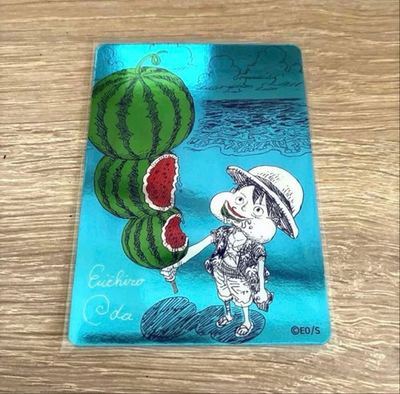 #ad ONE PIECE METAKIRA LUFFY CARD JAPAN SIGN SUMMER COMIC FAIR NATSU COMI 2026 $51.00