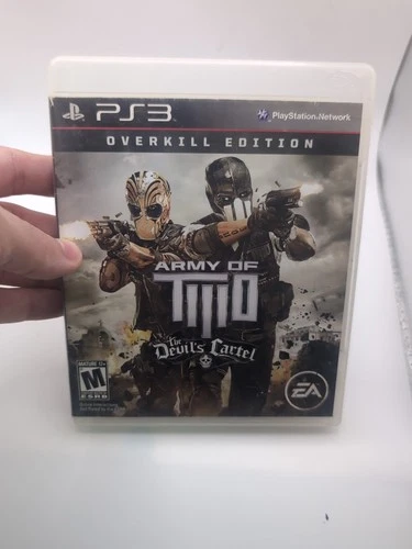 Army Of Two The Devils Cartel Playstation 3 PS3 Scratch Free Tested Working
