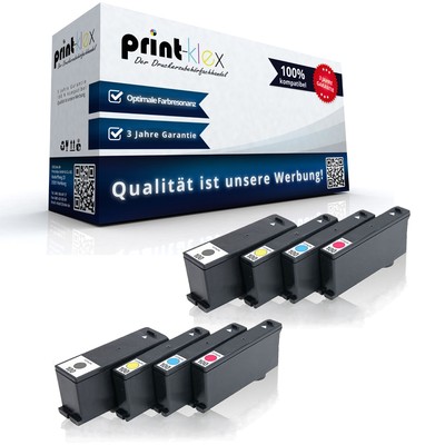 8x Kompatible Tintenpatronen für Lexmark 100XL Druckkopf Tinte-Drucker Pro Serie