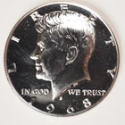 1968 *S* PROOF KENNEDY 40% SILVER HALF DOLLAR*NICE* FREE SHIPPING! C3300