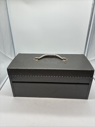 Vintage Simmonds Model 50051 Heavy Duty Metal Tool Box W Red Lift Out Tray USA - Picture 14 of 19