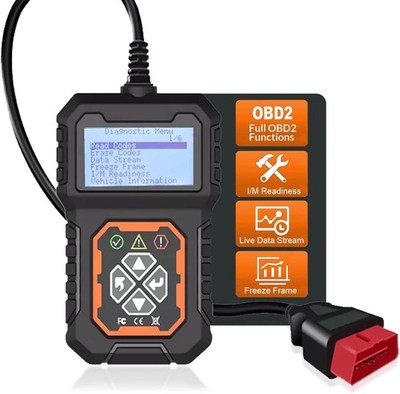 OBD2 Auto Codeleser Automatisches Diagnosegerät, OBD2 Auto Code Scanner Prüft En