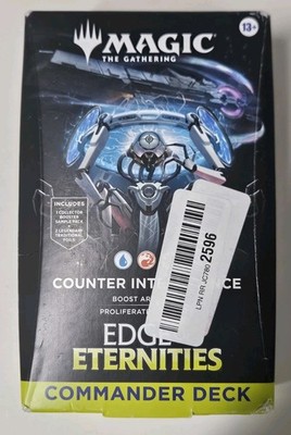 Magic The Gathering Edge of Eternities Counter Intelligence - Commander Deck