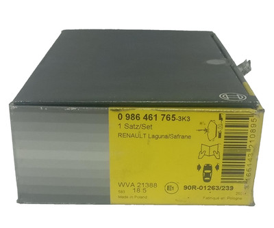 Bosch Bremsbeläge vorne Ranault Megane Laguna Espace 0986461765