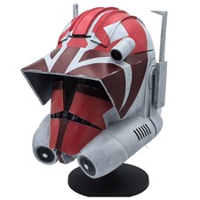 Star Wars The Clone Wars Wolffe Helmet Cosplay Prop Halloween Prop Red Mask Gift
