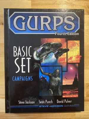 Gurps 4th Edition Basic Set Campaigns Steve Jackson Games 2004