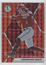 2021 Panini Mosaic Rookie Red Mosaic Prizm Jonathan India #281 07rd