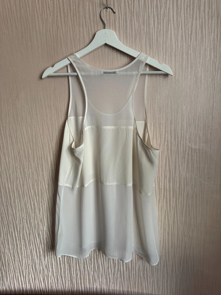 Alexander Wang Mujer 100% Seda Tanque Talla L Foto 3 de 4