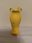 McCoy Vintage Flower Vase 1968 Yellow, Great Condition!