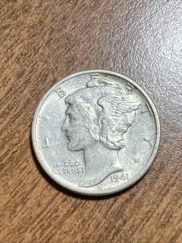 1941 Unc MERCURY SILVER DIME Actual Coin Check My Store FREE SHIPPING