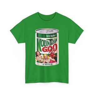 Wacky Packages Mountain Goo Soda Can T-Shirt Funny Mountain Dew Parody